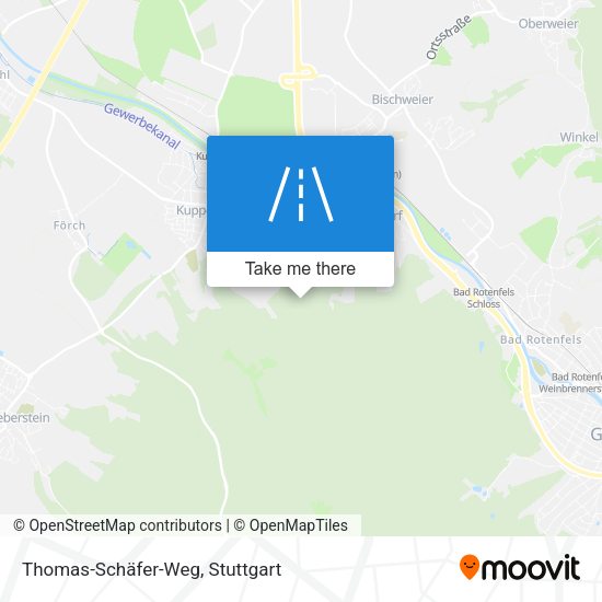 Thomas-Schäfer-Weg map