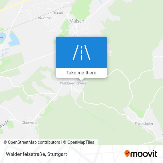 Waldenfelsstraße map