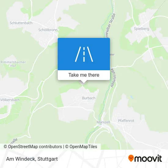 Карта Am Windeck