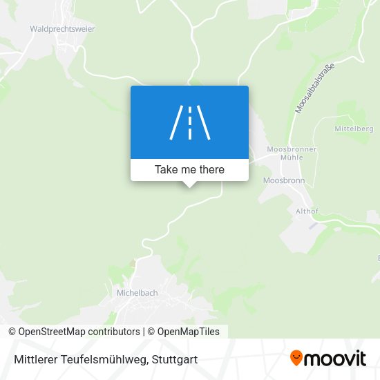 Mittlerer Teufelsmühlweg map