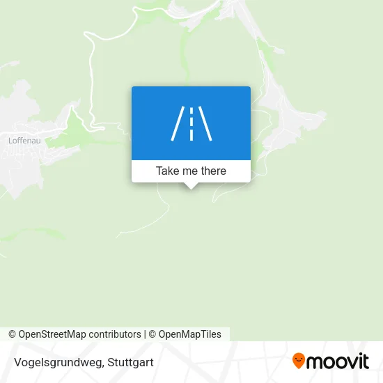 Карта Vogelsgrundweg