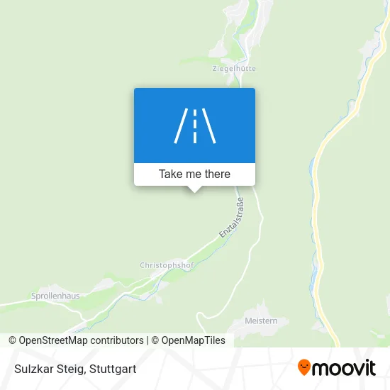 Карта Sulzkar Steig