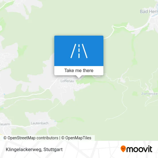 Карта Klingelackerweg