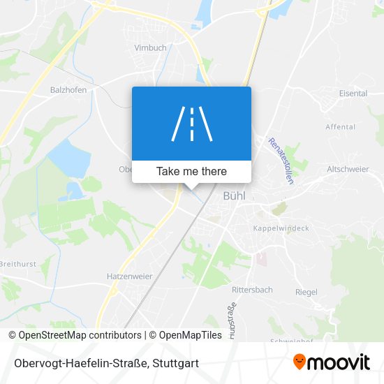 Obervogt-Haefelin-Straße map