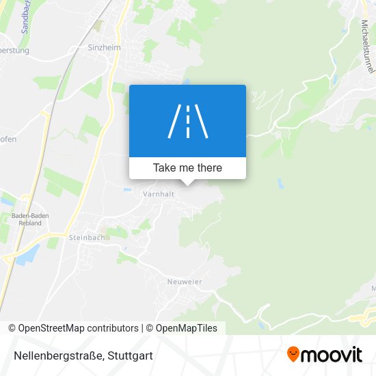 Nellenbergstraße map