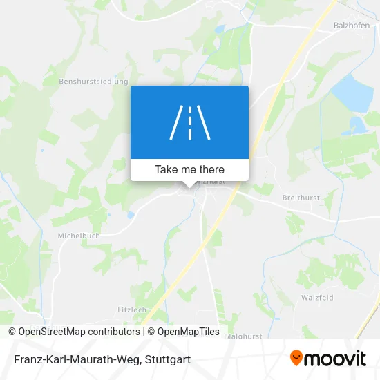 Карта Franz-Karl-Maurath-Weg