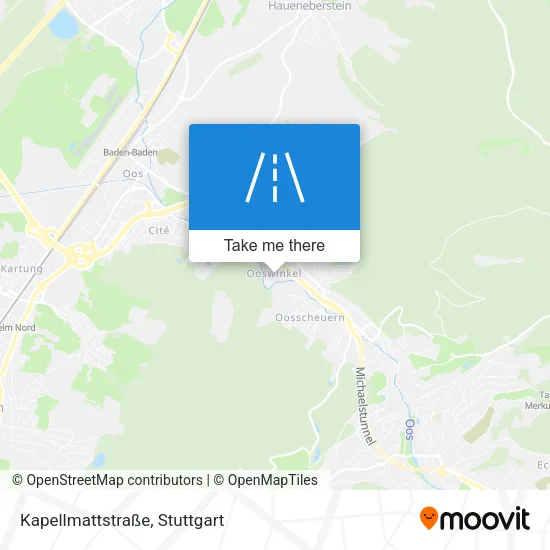 Карта Kapellmattstraße