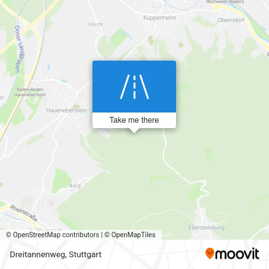 Карта Dreitannenweg