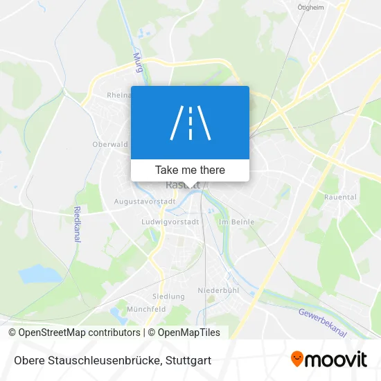 Карта Obere Stauschleusenbrücke