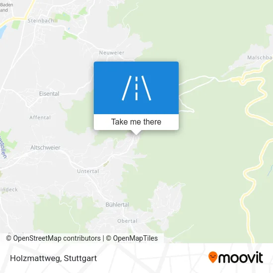 Карта Holzmattweg