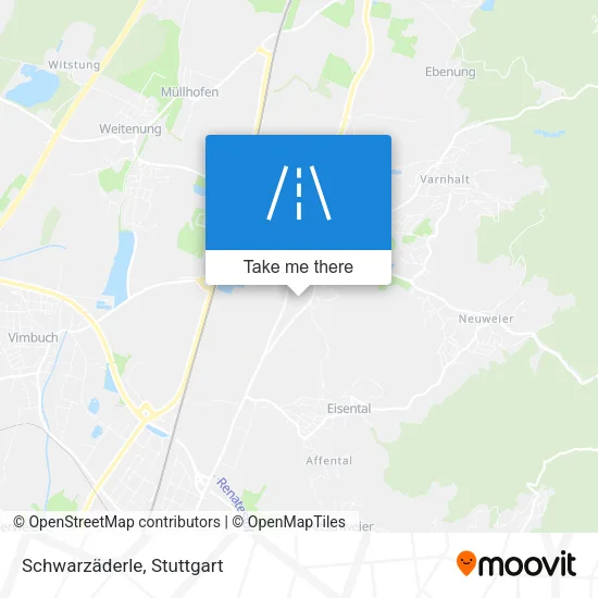 Карта Schwarzäderle