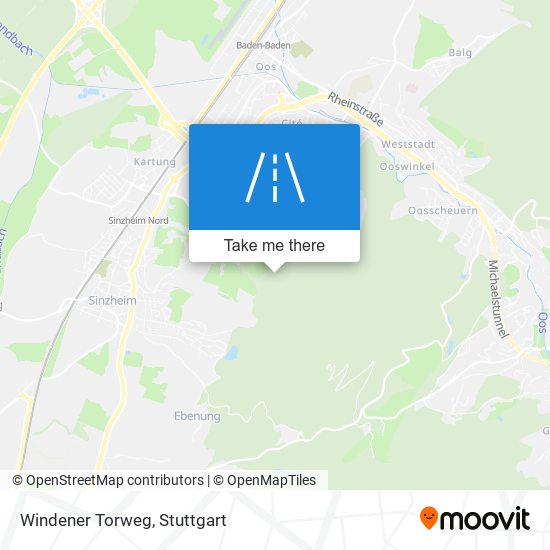 Карта Windener Torweg