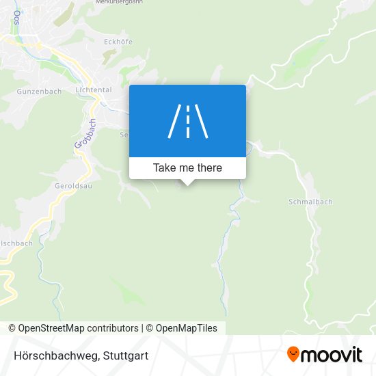 Hörschbachweg map