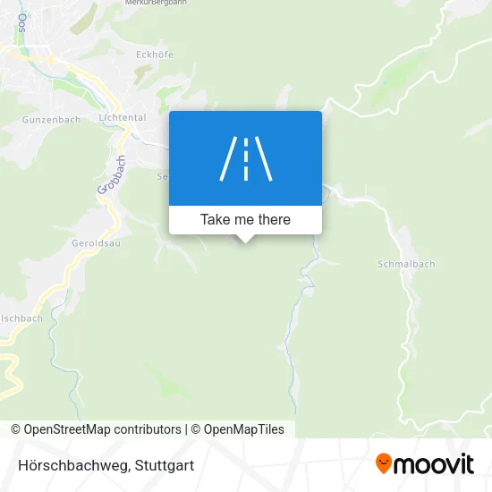 Карта Hörschbachweg