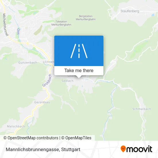 Карта Mannlichsbrunnengasse