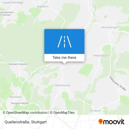 Quellenstraße map