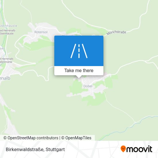 Birkenwaldstraße map