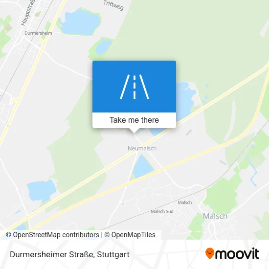 Карта Durmersheimer Straße