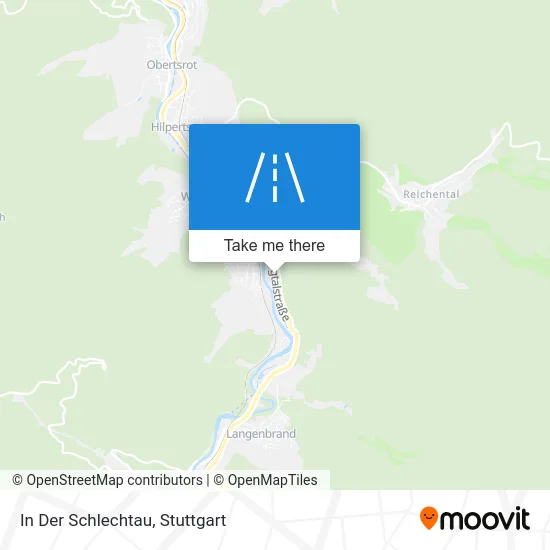 In Der Schlechtau map