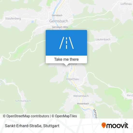 Sankt-Erhard-Straße map