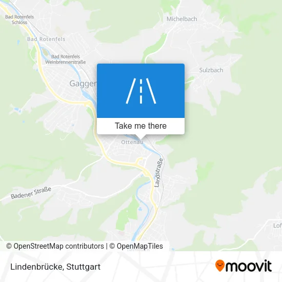 Lindenbrücke map