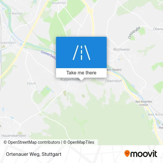 Ortenauer Weg map