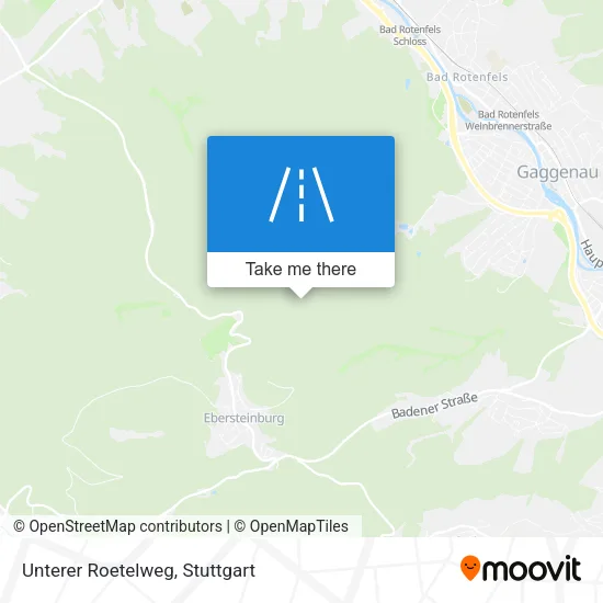Карта Unterer Roetelweg