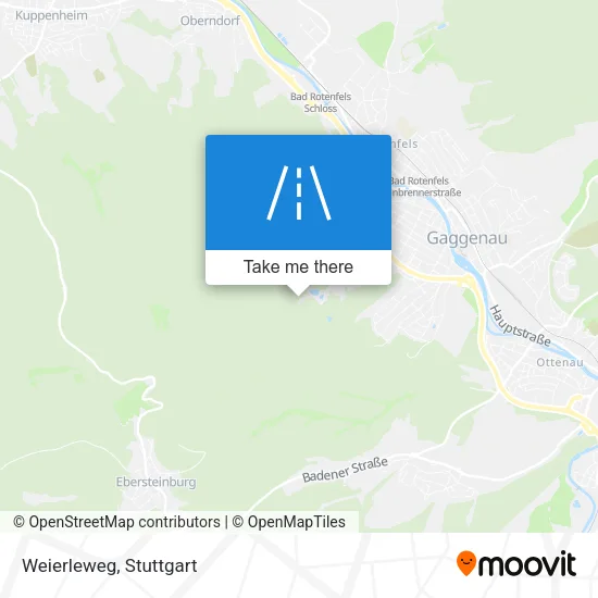 Карта Weierleweg