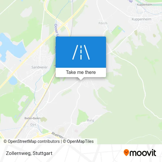 Карта Zollernweg