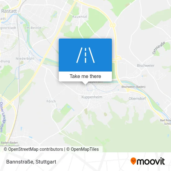 Карта Bannstraße