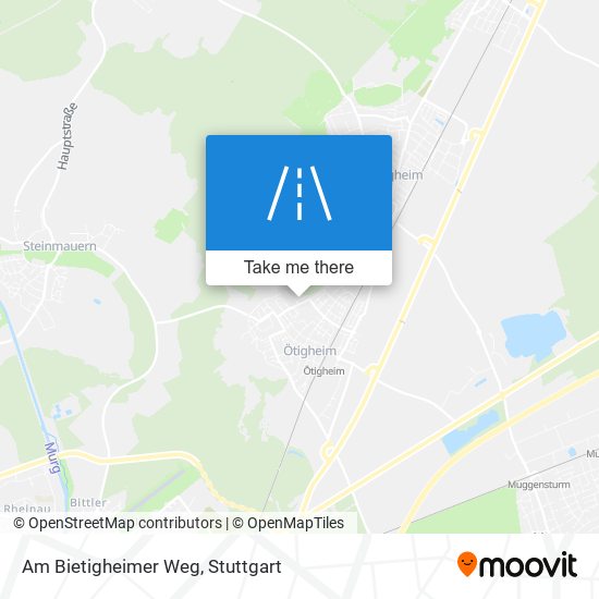 Карта Am Bietigheimer Weg