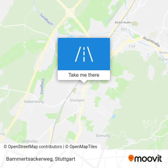 Карта Bammertsackerweg