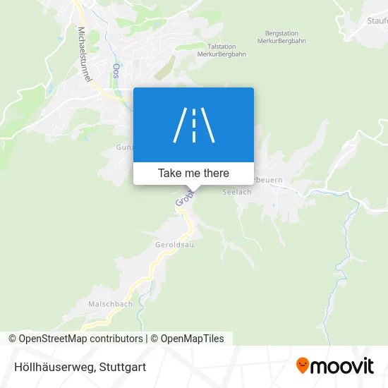 Карта Höllhäuserweg