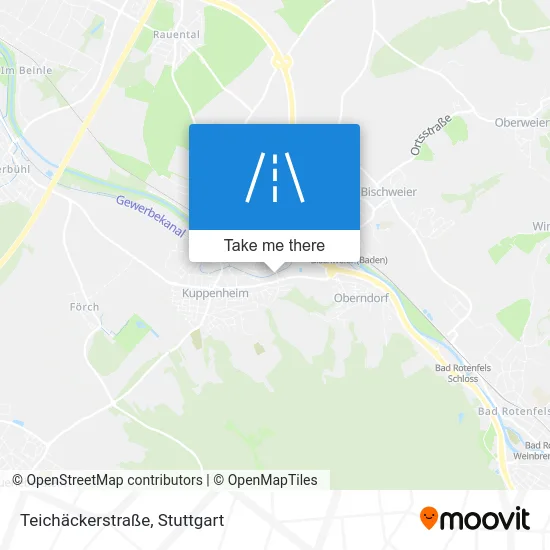 Карта Teichäckerstraße