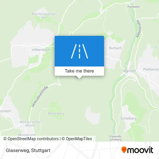 Карта Glaserweg