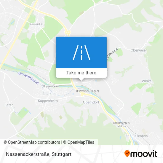 Карта Nassenackerstraße