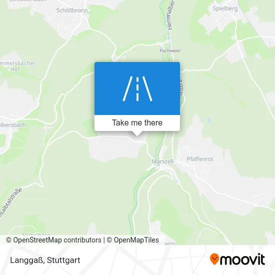Карта Langgaß