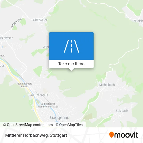 Карта Mittlerer Horbachweg