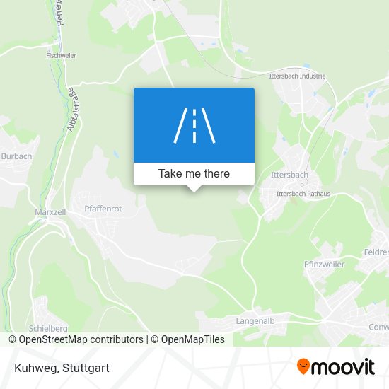 Kuhweg map