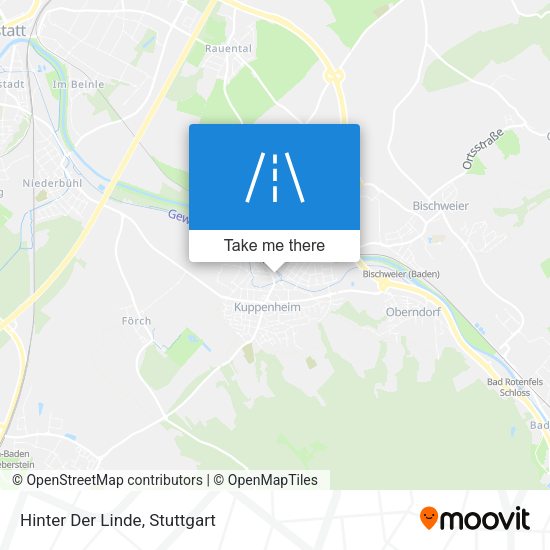 Карта Hinter Der Linde