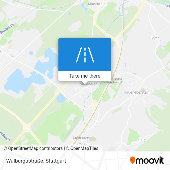 Walburgastraße map
