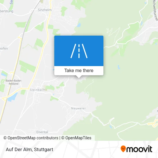 Карта Auf Der Alm