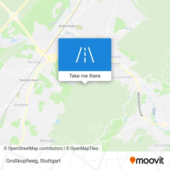 Карта Großkopfweg