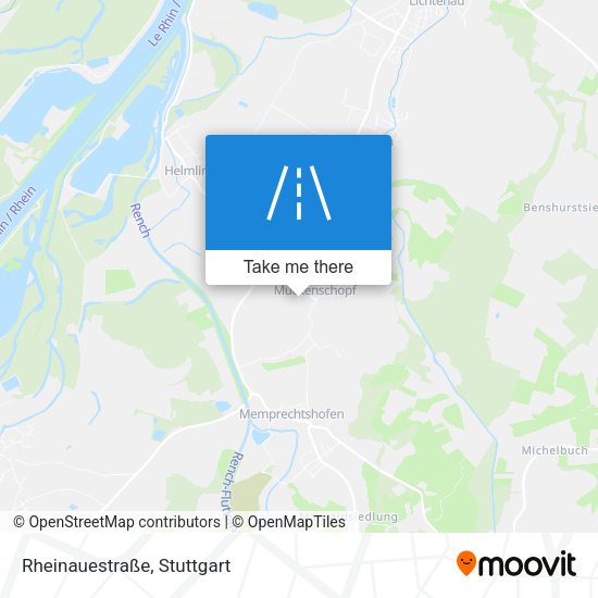 Rheinauestraße map