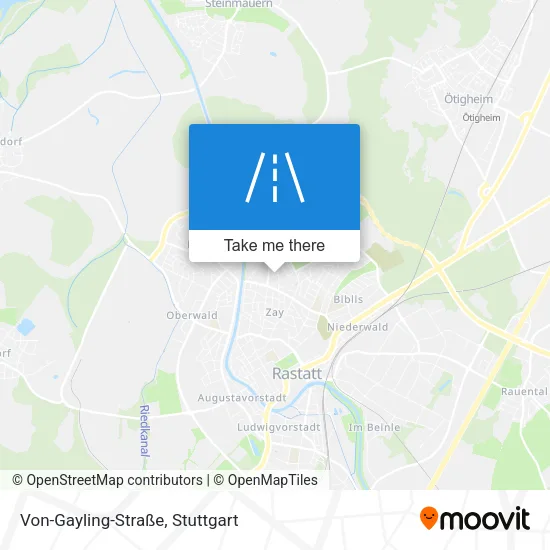 Карта Von-Gayling-Straße
