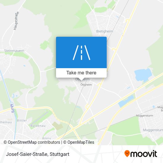 Josef-Saier-Straße map