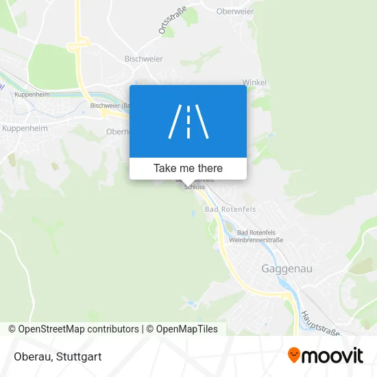 Карта Oberau