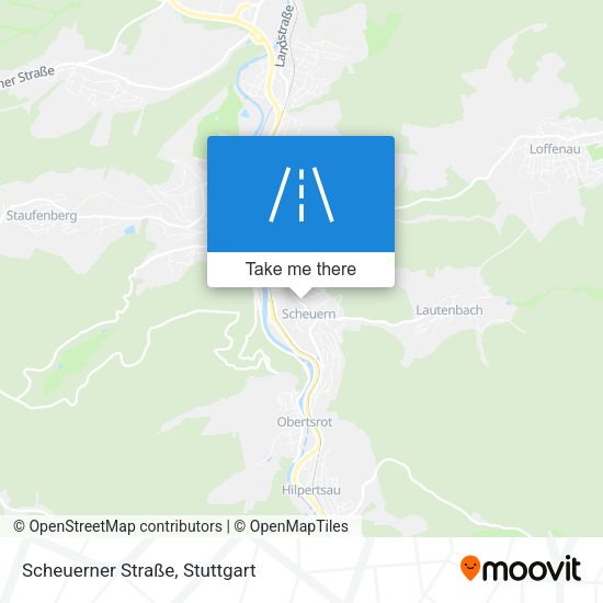 Карта Scheuerner Straße
