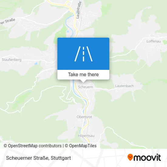 Карта Scheuerner Straße