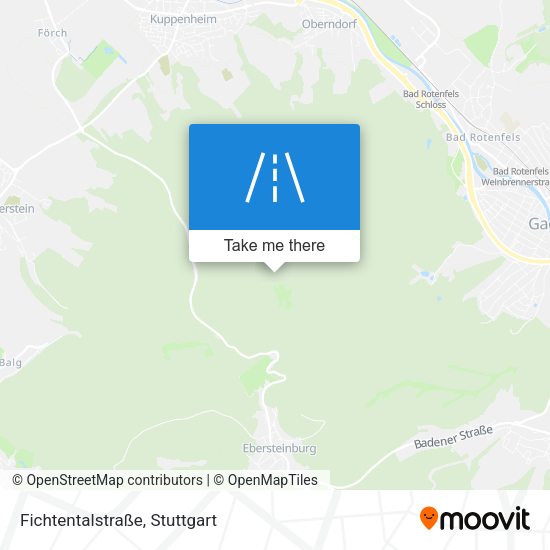 Fichtentalstraße map